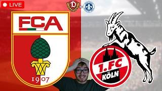 FC Augsburg - 1. FC Köln / Dynamo Dresden - SV Darmstadt 98 / Watchalong LIVE