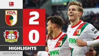 Dream Debut For Baum | FC AUGSBURG - BAYER 04 LEVERKUSEN | Highlights | MD 13 – Bundesliga 2025/26