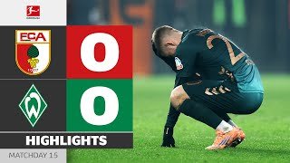 Huge Chances In Extra Time | FC AUGSBURG - WERDER BREMEN | Highlights | MD 15 – Bundesliga 2025/26