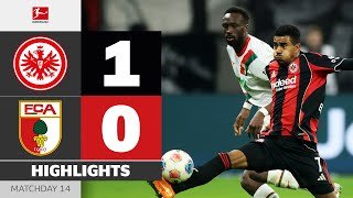 DOAN's Brilliant Solo Run Secures the Win | EINTRACHT FRANKFURT - FC AUGSBURG | Highlights | MD 14