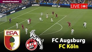 🔴Live- FC Augsburg gegen FC Köln | Bundesliga 2025/26 | eFootball PES21 Simulation