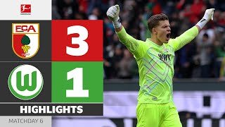 Much Needed Win At Home! | FC AUGSBURG - VFL WOLFSBURG | Highlights | Matchday 6 – Bundesliga 25/26