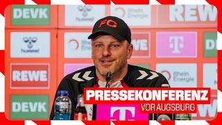 Pressekonferenz vor Augsburg | 1. FC Köln