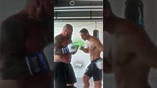 Eddie Hall Gets Punched by Pro Kickboxer Rico Verhoeven...😳🥊