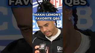 Makai Lemon Would Love To Play With Commanders QB Jayden Daniels #commanders #shorts #nfl