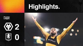 Bellegarde and Cunha seal win! | Wolves 2-0 Aston Villa | Highlights
