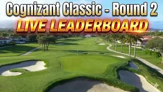Cognizant Classic - Round 2 - Golf Live Leaderboard - PGA Tour 27.2.2026