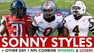 NFL Combine 2026 Day 1 Winners & Losers (LB, DT, DE) Ft. Sonny Styles, David Bailey & Rueben Bain