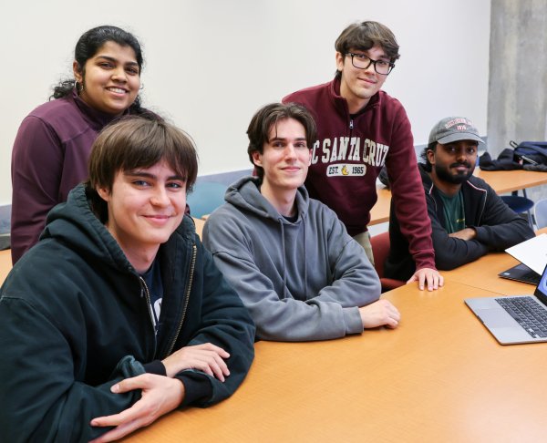 In Crown College’s innovation lab, students work on industry-driven challenges
