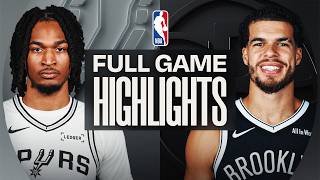 SPURS at NETS | FULL GAME HIGHLIGHTS | February 26, 2026
