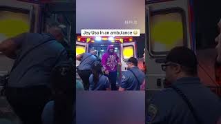 Jey Uso in an ambulance 😳