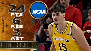 7'3" Aday Mara - Career-High 24 Pts Highlights｜Michigan Wolverines vs Ohio State Buckeyes｜2026.02.08