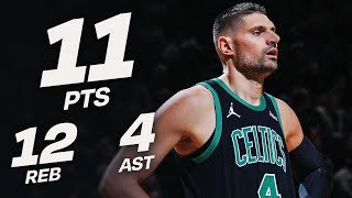 Nikola Vučević Records a Double-Double in Celtics Debut | February 6, 2026