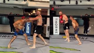 Sean Strickland Cracks Maxx Crosby's Chin