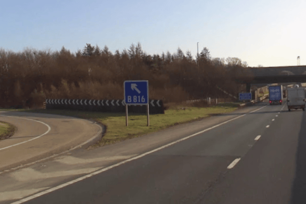Delays on major Scottish motorway after rush hour accident 