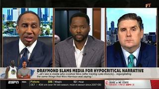 FIRST TAKE | Stephen A. reacts to Draymond Green’s calling out the NBA media over Nico & Luka Doncic