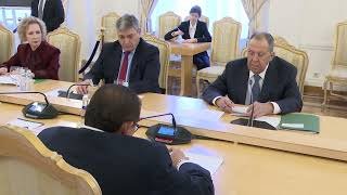 С.Лавров и Э.Юсоф, Москва, 3 марта 2026 года