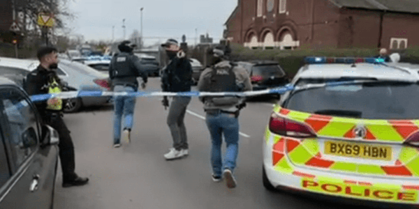 Multiple people stabbed next to primary school in Birmingham as armed police and air ambulance rush to scene
