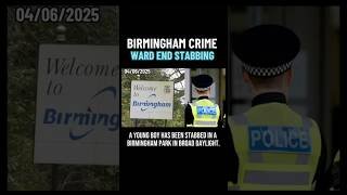 14 Year Old Stabbed in Broad Daylight | Ward End Park Birmingham UK