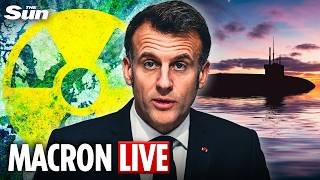 LIVE: Macron redraws Europe’s nuclear line as France offers atomic shield to EU allies