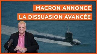 Macron annonce la dissuasion avancée