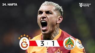 Galatasaray (3-1) Alanyaspor - Highlights/Özet | Trendyol Süper Lig - 2025/26