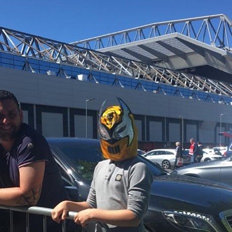 Happy customers at the final game of the season #wolvesvs...