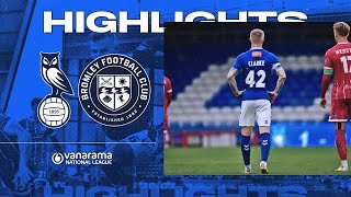 HIGHLIGHTS: Oldham Athletic 1-1 Bromley