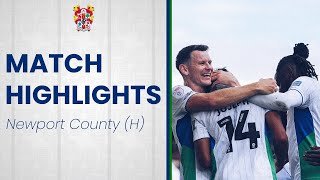 Match Highlights | Tranmere Rovers vs Newport County (2025/26)