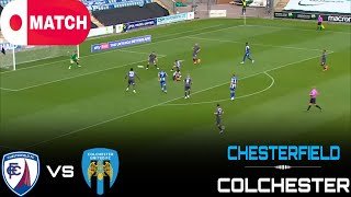 LIVE : Chesterfield vs Colchester / Live Stream / English League Two Match - 2026