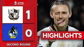 Waine's Strike Sends Vale Through | Port Vale 1-0 Bristol Rovers | Emirates FA Cup 2025-26