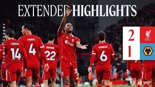 Extended Highlights: Liverpool 2-1 Wolves | Gravenberch & Wirtz in Christmas Win!