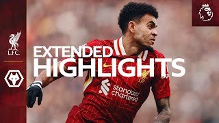 Extended Highlights: Liverpool 2-1 Wolves | Premier League