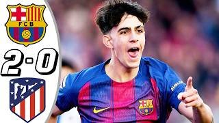 Barcelona vs Atletico Madrid 1-0- HL & GoaIs - Copa del rey 2026 Marc Bernal Goal