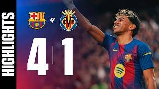 FC BARCELONA 4 vs 1 VILLARREAL CF | LALIGA 2025/26 MD26 🔵🔴