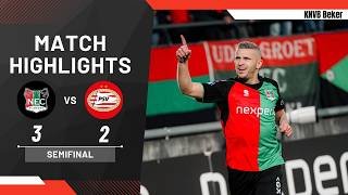 NEC - PSV Eindhoven | 3-2 | Highlights | KNVB Beker 2025-26 | nec psv