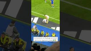 La blessure de Rodrygo 😰🇧🇷 #rodrygo #realmadrid
