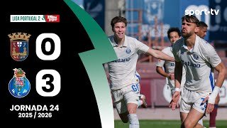 Resumo: Torreense 0-3 FC Porto B - Liga Portugal Meu Super | sport tv