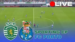 Sporting CP vs FC Porto AO VIVO🔴 Taça de Portugal 2026 Jogo de HOJE Simulação PES 21