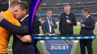 Dave Rennie Post Match Interview | Wallabies v England
