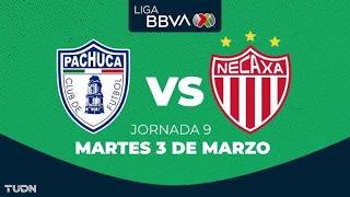 🔴 PACHUCA VS NECAXA EN VIVO LIGA MX 2026 JORNADA 9