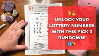Unlock Your Lottery Numbers With This Pick 3 Rundown