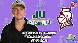 Jacksonville vs Bellarmine 3/4/26 Free College Basketball Picks and Predictions | NCAAB Pick