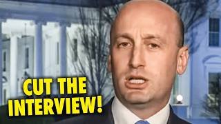 Stephen Miller Slurs And Spirals During Bizarre CNN Interview Defending Trump