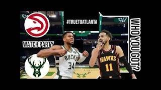 Atlanta Hawks vs Milwaukee Bucks | Live Play by Play | Watch Party Stream | #nba 3-4-26 GM 🏀🔥
