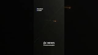 Iranian missiles fly over Nablus toward central ‘Israel’