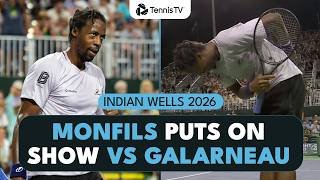 Monfils Entertains In Tennis Paradise 🤩 | Indian Wells 2026 Highlights