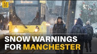 Snow warnings upgraded to amber in wintry start to new year