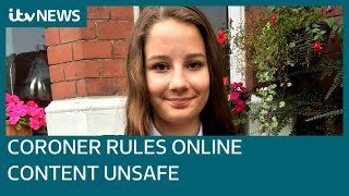 Molly Russell died while suffering negative effects of online content, coroner concludes | ITV News
