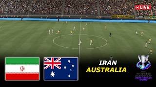 🔴Iran vs Australia Live | AFC Women’s Asian Cup 2026 | eFootball Pes21 Simulation